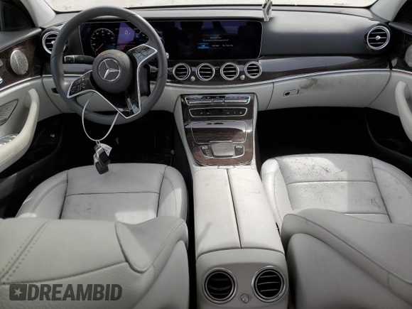 2023 Mercedes-Benz E 450 with VIN W1KZF5KB1PB102106, listed as a Copart auction lot 49478015 with 15,384 mi miles and Salvage Title. Bid and sale history available at DreamBid. Image 8.