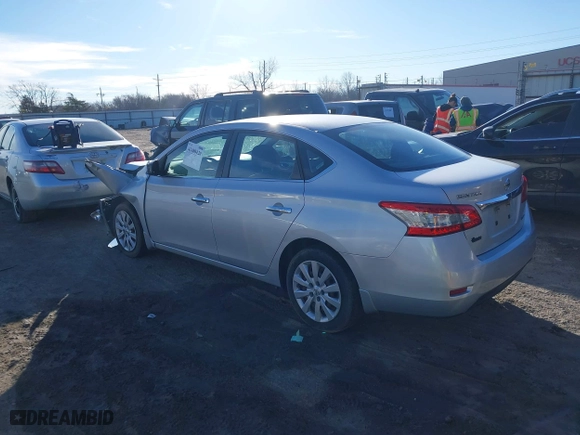 2014 Nissan Sentra SR with VIN 3N1AB7AP4EL619684, listed as a IAAI auction lot 41480420 with 249,128 mi miles. Bid and sale history available at carsss.com. Image 3.