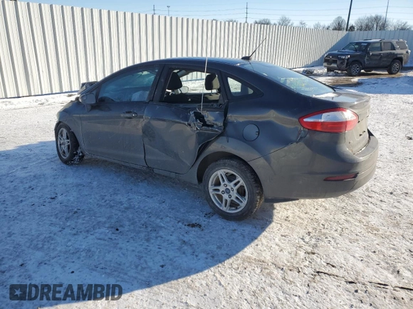 2017 Ford Fiesta SE with VIN 3FADP4BJ2HM167307, listed as a Copart auction lot 88909775 with Not Provided miles and Salvage Title. Bid and sale history available at carsss.com. Image 2.