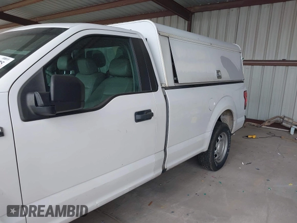 2018 Ford F-150 XL with VIN 1FTMF1CB1JKF83171, listed as a IAAI auction lot 42669775 with 128,140 mi miles and . Bid and sale history available at DreamBid. Image 14.