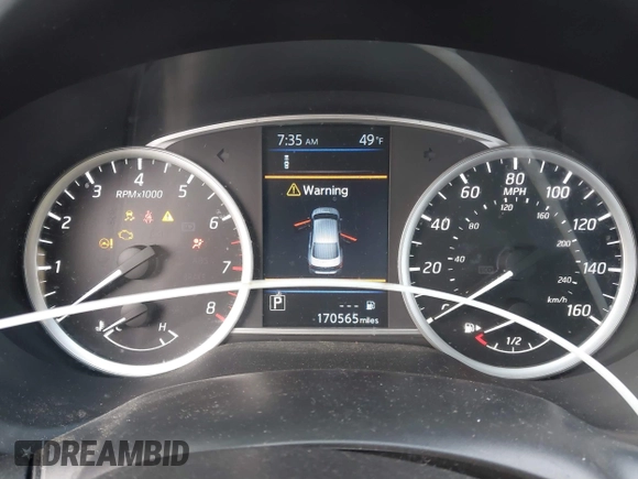 2019 Nissan Sentra SV with VIN 3N1AB7AP2KY204765, listed as a IAAI auction lot 41615532 with 170,565 mi miles and . Bid and sale history available at DreamBid. Image 7.