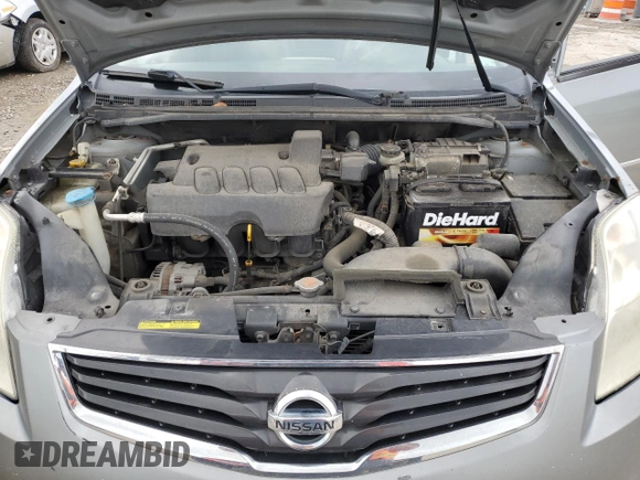 2010 Nissan Sentra 2.0 with VIN 3N1AB6AP3AL662109, listed as a Copart auction lot 59298045 with 121,218 mi miles and Salvage title. Bid and sale history available at DreamBid. Image 11.