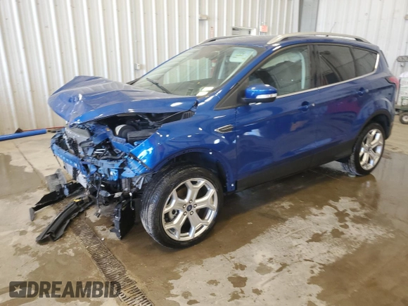 2019 Ford Escape Titanium with VIN 1FMCU0J94KUB49727, listed as a Copart auction lot 61973185 with Not provided miles and Non repairable. Bid and sale history available at DreamBid. Image 1.