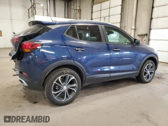 2022 Buick Encore GX Select with VIN KL4MMESL5NB134034, listed as a Copart auction lot 52597855 with 4,820 mi miles and Salvage title. Bid and sale history available at DreamBid. Image 3.