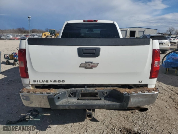 2008 Chevrolet Silverado 2500HD Work Truck with VIN 1GCHC29K28E178887, listed as a Copart auction lot 89207085 with 0 mi miles and Salvage Title. Bid and sale history available at carsss.com. Image 6.