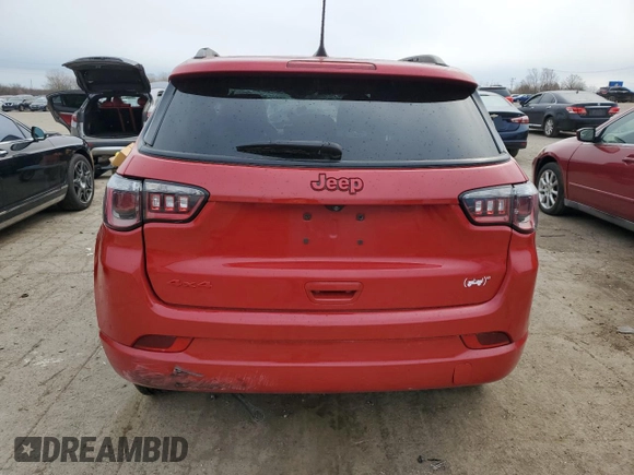 2022 Jeep Compass (RED) Edition с VIN 3C4NJDCB7NT211830, выставлен на аукционе Copart как лот 50802355 с пробегом 63 090 миль миль и На запчасти • Non repairable. История ставок и продаж доступна на DreamBid. Изображение 6.