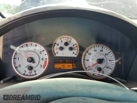 2011 Nissan Titan Pro-4X with VIN 1N6BA0EC6BN313680, listed as a Copart auction lot 60335995 with 241,301 mi miles and Salvage title. Bid and sale history available at DreamBid. Image 9.