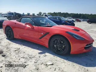 2016 Chevrolet Corvette 1LT with VIN 1G1YB3D70G5116617, listed as a Copart auction lot 68069174 with 70,817 mi miles and Salvage Title. Bid and sale history available at carsss.com. Image 4.
