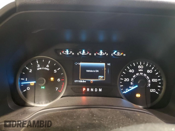 2018 Ford F-150 XL with VIN 1FTEW1EP9JFC13253, listed as a Copart auction lot 47623045 with 71,108 mi miles and Salvage title. Bid and sale history available at DreamBid. Image 9.