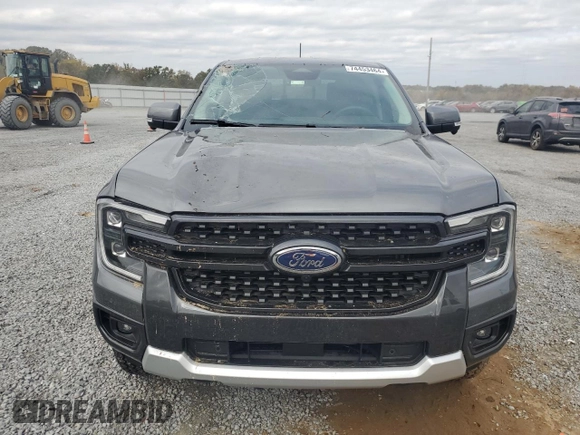 2024 Ford Ranger LARIAT with VIN 1FTER4KH5RLE29085, listed as a Copart auction lot 74453464 with 961 mi miles and Salvage Title. Bid and sale history available at carsss.com. Image 5.