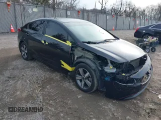 2018 Kia Forte LX with VIN 3KPFL4A7XJE281866, listed as a IAAI auction lot 41506327 with 70,579 mi miles and . Bid and sale history available at DreamBid. Image 1.