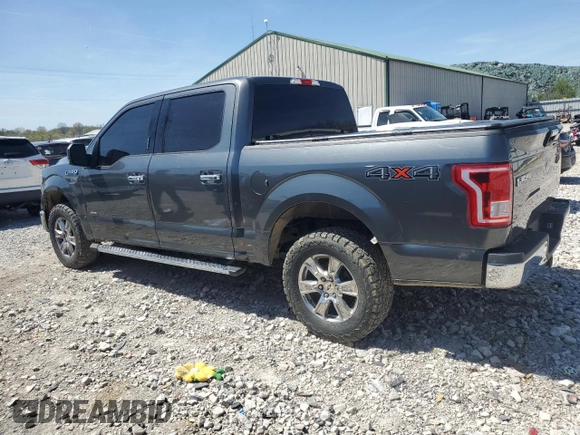 2015 Ford F-150 XLT with VIN 1FTEW1EP2FFC13389, listed as a Copart auction lot 53381205 with 185,801 mi miles and Salvage title. Bid and sale history available at DreamBid. Image 2.