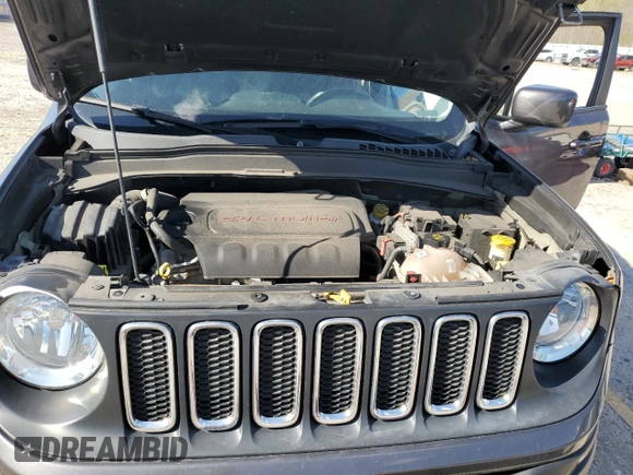 2017 Jeep Renegade Latitude z VIN ZACCJABB5HPF18349, wystawiony jako Copart lot #52954395 z przebiegiem 82 270 mil mil oraz Szkoda całkowita • Salvage title. Historia ofert i sprzedaży dostępna na DreamBid. Obrazek 11.