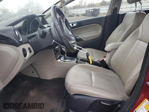 2017 Ford Fiesta Titanium with VIN 3FADP4FJ9HM102397, listed as a Copart auction lot 80921684 with 106,011 mi miles and Salvage Title. Bid and sale history available at DreamBid. Image 7.