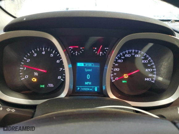 2013 Chevrolet Equinox LTZ with VIN 2GNFLGE37D6190638, listed as a Copart auction lot 52785605 with 123,204 mi miles and Clean Title. Bid and sale history available at carsss.com. Image 9.