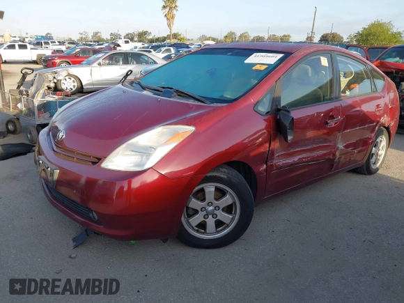 2005 Toyota Prius with VIN JTDKB20U053043986, listed as a IAAI auction lot 41909604 with 267,289 mi miles. Bid and sale history available at carsss.com. Image 17.