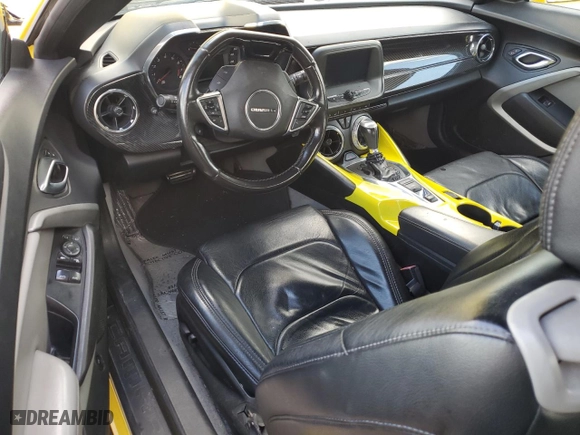 2018 Chevrolet Camaro 1LT with VIN 1G1FB3DS0J0147009, listed as a Copart auction lot 72499194 with 57,061 mi miles and Non Repairable. Bid and sale history available at carsss.com. Image 8.
