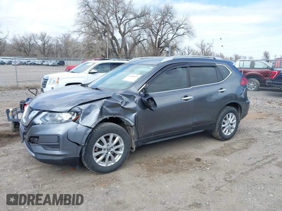 2017 Nissan Rogue SL z VIN JN8AT2MV7HW025973, wystawiony jako IAAI lot #42000657 z przebiegiem 131 762 mil mil oraz . Historia ofert i sprzedaży dostępna na DreamBid. Obrazek 2.