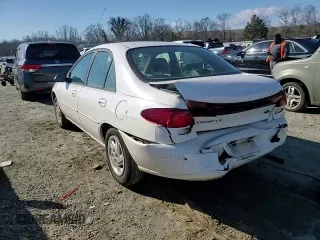 1997 Ford Escort LX with VIN 1FALP13P6VW332381, listed as a Copart auction lot 87394424 with 95,512 mi miles and Salvage Title. Bid and sale history available at carsss.com. Image 11.