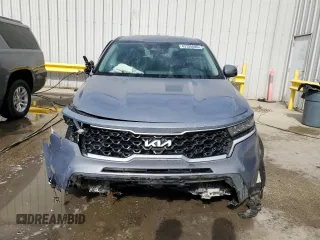2023 Kia Sorento LX with VIN 5XYRG4LC8PG210737, listed as a Copart auction lot 43725585 with 22,588 mi miles and Salvage Title. Bid and sale history available at DreamBid. Image 5.