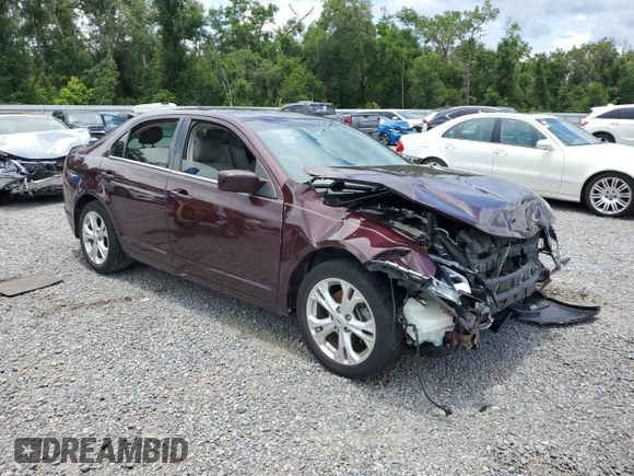 2012 Ford Fusion SE with VIN 3FAHP0HA9CR254926, listed as a Copart auction lot 61938685 with 62,483 mi miles and Salvage title. Bid and sale history available at DreamBid. Image 4.