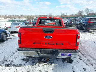 2018 Ford F-150 XL with VIN 1FTMF1CB2JKC47707, listed as a IAAI auction lot 41231081 with 120,804 mi miles. Bid and sale history available at carsss.com. Image 17.