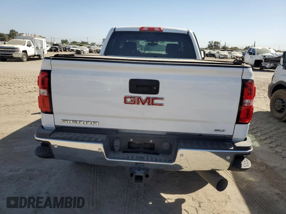 2017 GMC Sierra 2500HD SLT with VIN 1GT12TEY7HF231579, listed as a Copart auction lot 68605844 with 172,502 mi miles and Salvage Title. Bid and sale history available at carsss.com. Image 6.