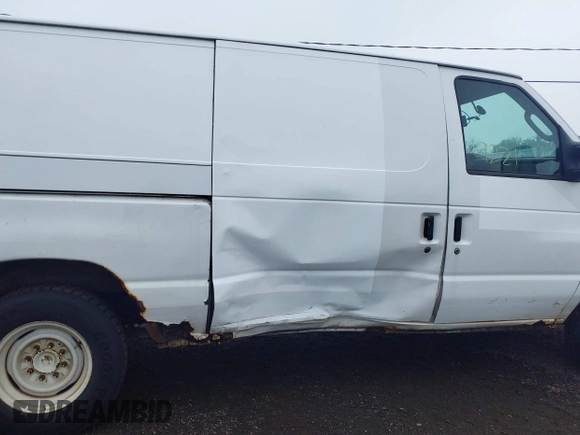 2010 Ford Econoline Cargo Commercial with VIN 1FTNE1EW8ADA91748, listed as a IAAI auction lot 42449221 with 190,616 mi miles and . Bid and sale history available at DreamBid. Image 6.
