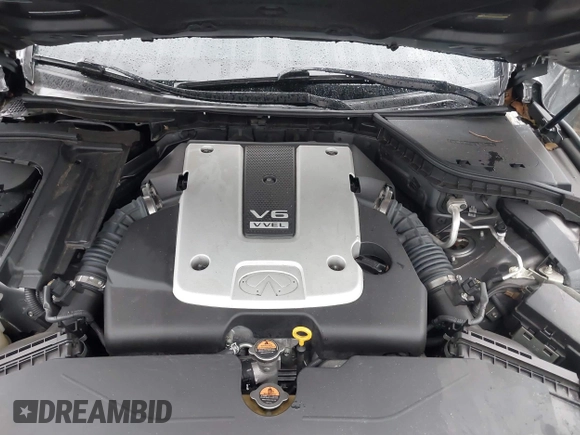 2014 Infiniti Q50 with VIN JN1BV7AP5EM688434, listed as a IAAI auction lot 41548512 with 110,846 mi miles. Bid and sale history available at carsss.com. Image 10.