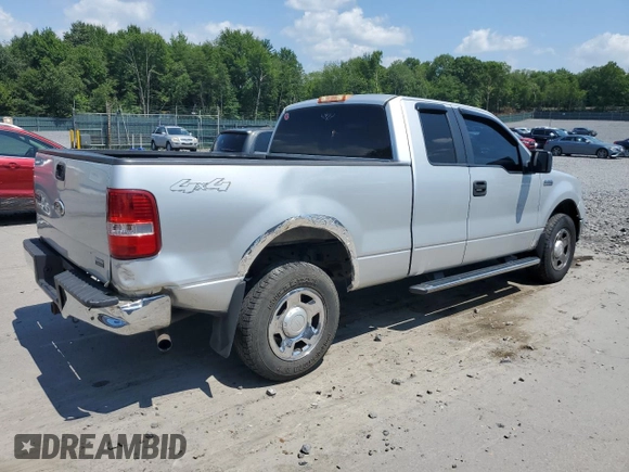 2008 Ford F-150 XLT with VIN 1FTPX14V58FB26899, listed as a Copart auction lot 65811065 with 365,446 mi miles and Salvage title. Bid and sale history available at DreamBid. Image 3.