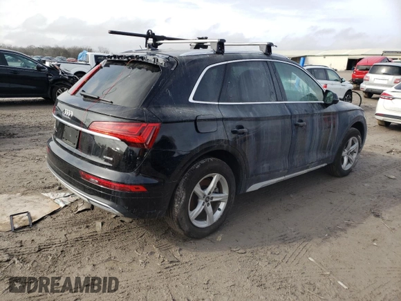2021 Audi Q5 Premium with VIN WA1AAAFY0M2074513, listed as a Copart auction lot 36267453 with 20,850 mi miles. Bid and sale history available at carsss.com. Image 3.