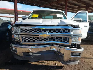 2015 Chevrolet Silverado 1500 LT with VIN 1GCRCRECXFZ393967, listed as a IAAI auction lot 41435914 with 136,697 mi miles. Bid and sale history available at carsss.com. Image 6.