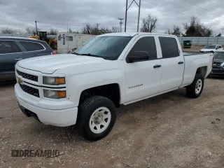 2014 Chevrolet Silverado 1500 Work Truck with VIN 3GCUKPEC3EG445312, listed as a Copart auction lot 47653685 with 207,580 mi miles and Clean Title. Bid and sale history available at carsss.com. Image 1.