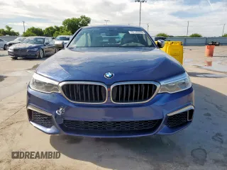 2020 BMW 5 Series M550i xDrive with VIN WBAJS7C09LCE06865, listed as a Copart auction lot 60140955 with Not provided miles and Salvage title. Bid and sale history available at DreamBid. Image 5.