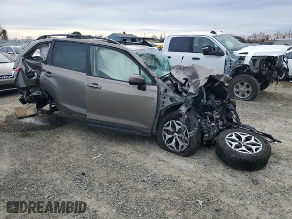 2020 Subaru Forester Premium with VIN JF2SKAJCXLH430532, listed as a Copart auction lot 45912835 with 0 mi miles and Non Repairable. Bid and sale history available at carsss.com. Image 4.