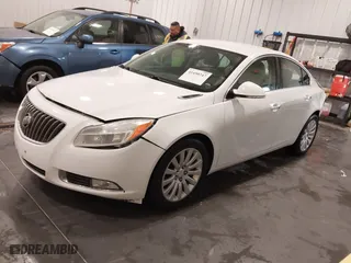 2012 Buick Regal Turbo Premium 1 with VIN 2G4GS5EV9C9213707, listed as a IAAI auction lot 41450247 with 150,474 mi miles. Bid and sale history available at carsss.com. Image 17.