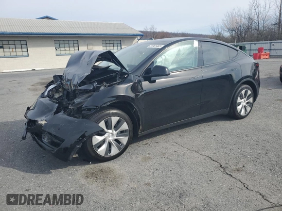 2022 Tesla Model Y Long Range with VIN 7SAYGAEE3NF310888, listed as a Copart auction lot 51361465 with Not Provided miles and Salvage Title. Bid and sale history available at carsss.com. Image 1.