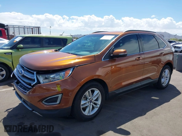 2017 Ford Edge SEL with VIN 2FMPK3J8XHBB97005, listed as a IAAI auction lot 42032696 with 81,727 mi miles. Bid and sale history available at carsss.com. Image 17.