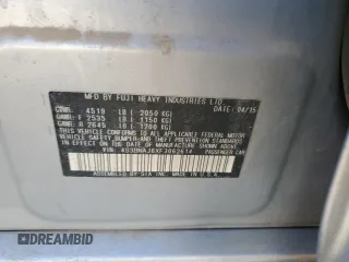 2015 Subaru Legacy Limited with VIN 4S3BNAJ6XF3062614, listed as a Copart auction lot 46528785 with 130,540 mi miles and Salvage Title. Bid and sale history available at DreamBid. Image 14.