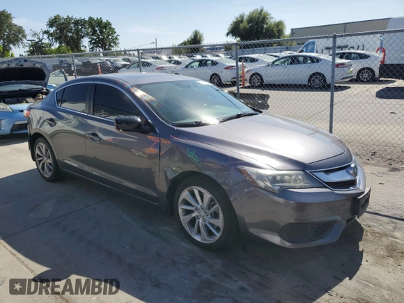 2017 Acura ILX with VIN 19UDE2F3XHA008226, listed as a Copart auction lot 57912505 with 99,670 mi miles and Salvage title. Bid and sale history available at DreamBid. Image 4.
