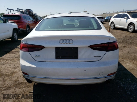 2019 Audi A5 Sportback Premium Plus with VIN WAUBNCF54KA008336, listed as a Copart auction lot 62848203 with 49,168 mi miles. Bid and sale history available at carsss.com. Image 6.