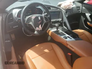 2015 Chevrolet Corvette Z51 2LT with VIN 1G1YK2D74F5100462, listed as a Copart auction lot 69493574 with 18,169 mi miles and Salvage Title. Bid and sale history available at carsss.com. Image 8.