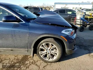 2022 BMW X2 xDrive28i with VIN WBXYJ1C04N5T58796, listed as a Copart auction lot 88723255 with 0 mi miles and Salvage Title. Bid and sale history available at carsss.com. Image 11.