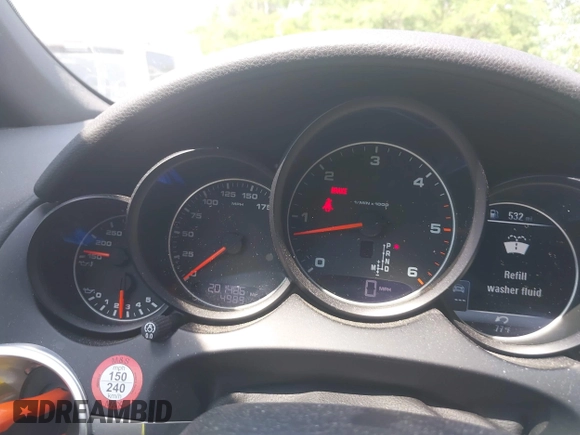 2015 Porsche Cayenne Diesel with VIN WP1AF2A21FLA43203, listed as a IAAI auction lot 42219548 with 210,000 mi miles and . Bid and sale history available at DreamBid. Image 7.