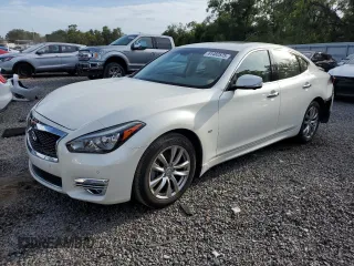 2019 Infiniti Q70 Luxe z VIN JN1BY1AP8KM500019, wystawiony jako Copart lot #61482575 z przebiegiem 63 734 mil mil oraz Szkoda całkowita • Salvage title. Historia ofert i sprzedaży dostępna na DreamBid. Obrazek 1.