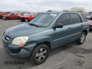 2009 Kia Sportage LX with VIN KNDJF724397574804, listed as a Copart auction lot 51101525 with 147,183 mi miles and Salvage Title. Bid and sale history available at carsss.com. Image 1.