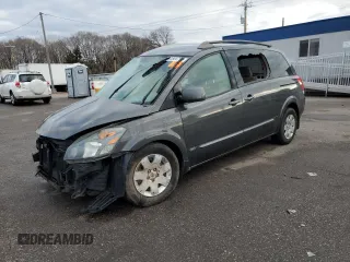 2006 Nissan Quest SL with VIN 5N1BV28U36N123246, listed as a Copart auction lot 82884794 with 0 mi miles and Salvage Title. Bid and sale history available at carsss.com. Image 1.