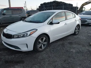 2018 Kia Forte LX with VIN 3KPFL4A74JE190592, listed as a IAAI auction lot 41246176 with 1 mi miles. Bid and sale history available at carsss.com. Image 16.