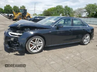 2024 Audi A4 S line Premium Plus z VIN WAUEAAF48RN017533, wystawiony jako Copart lot #55901255 z przebiegiem 18 778 mil mil oraz Czysty tytuł • Clean title. Historia ofert i sprzedaży dostępna na DreamBid. Obrazek 1.