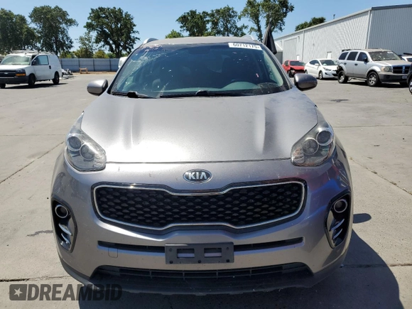 2017 Kia Sportage EX with VIN KNDPN3AC9H7101499, listed as a Copart auction lot 60712175 with 103,279 mi miles and Salvage title. Bid and sale history available at DreamBid. Image 5.